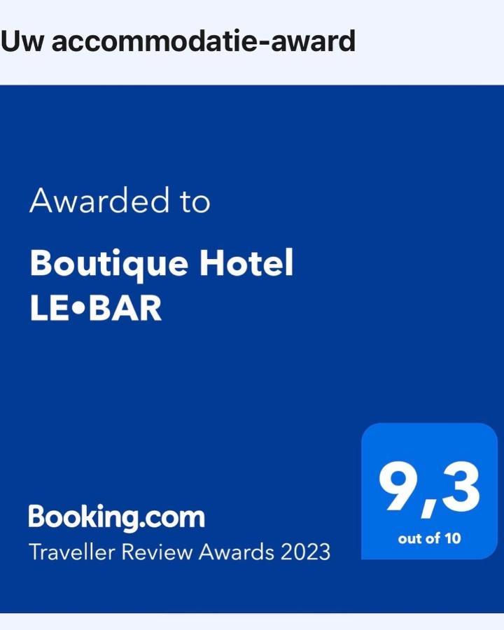 Boutique Hotel Le•Bar Zandvoort Bagian luar foto
